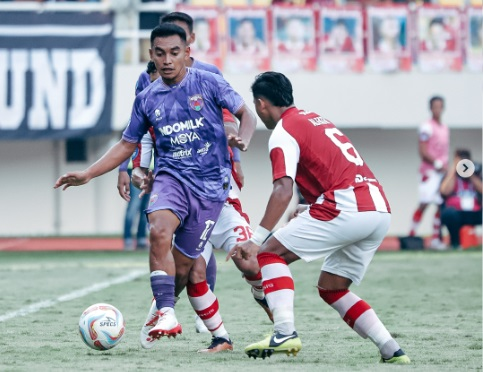 Persis Solo Gagal Pertahankan Puncak Klasemen Setelah Dikalahkan Persita Tangerang